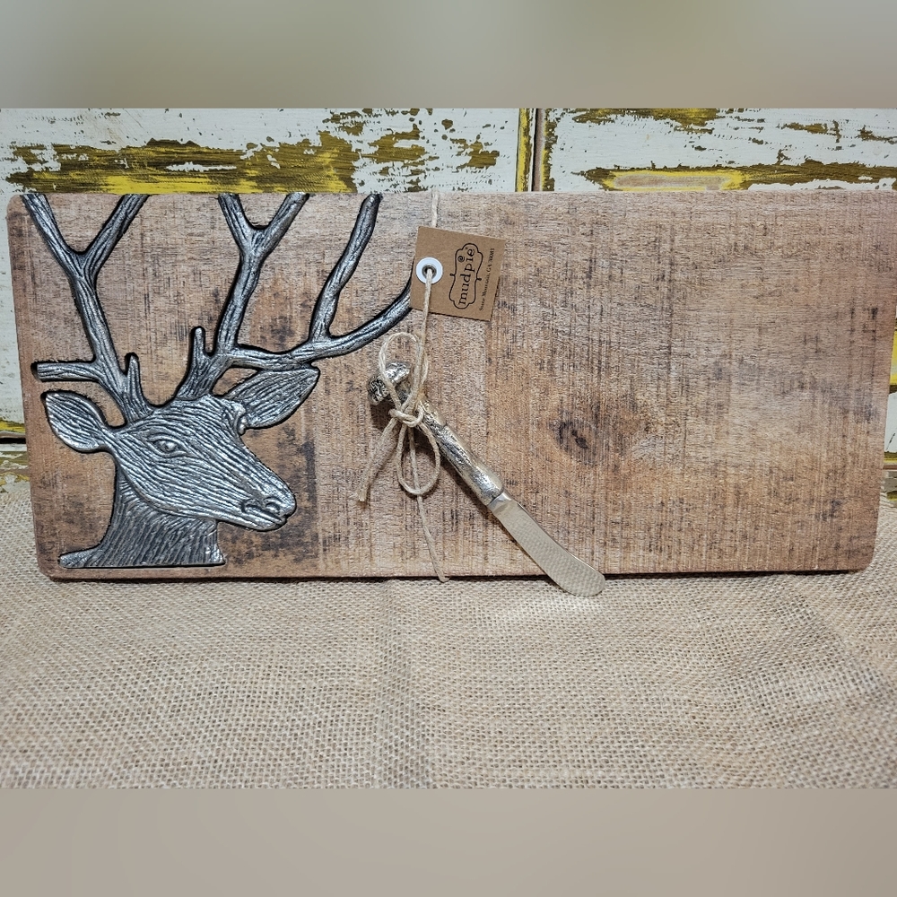 NWT Mudpie Cutting Board Set